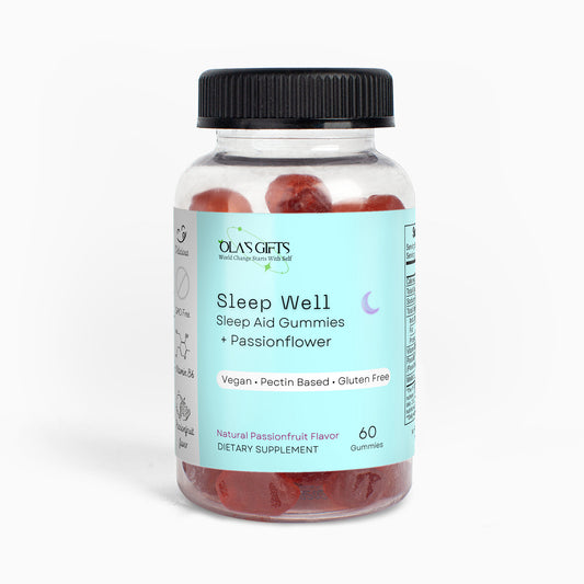 Sleep Well Gummies With Passion Flower + Vitamin B6